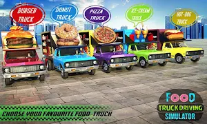 Food Truck Driving Simulator: Food Delivery Games Screenshot 3