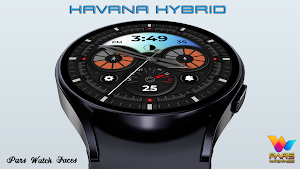 Havana Hybrid Watch Face Screenshot 3