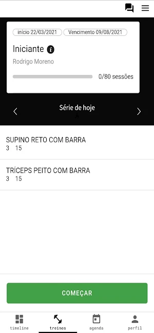 FB Treinamento Funcional Screenshot 1