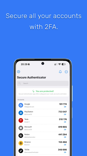 Authenticator Screenshot 2