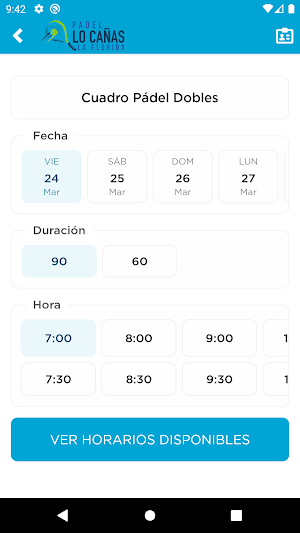 Padel lo Cañas Screenshot 3