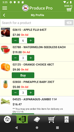 PPro Checkout Screenshot 1