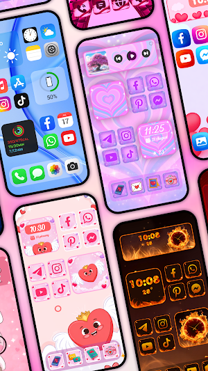 Themes - widget & icon changer Screenshot 1