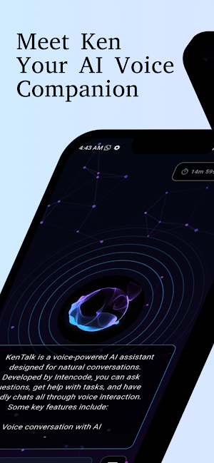 KenTalk: AI Voice Assistant Screenshot 0