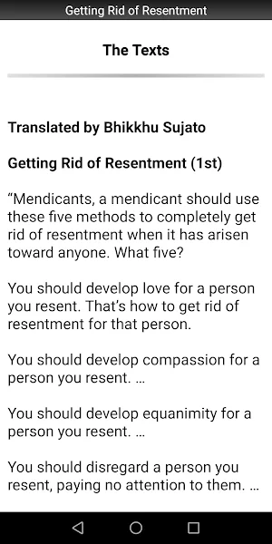 Getting Rid of Resentment Screenshot 1