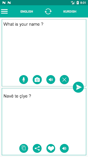 Kurdish English Translator Screenshot 0