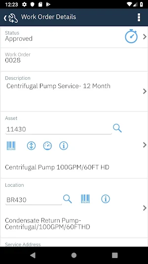 IBM Maximo Technician Screenshot 1