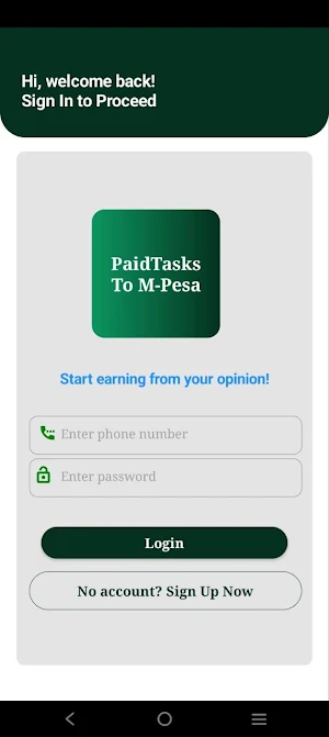 SurveyChap - Earn to M-pesa Screenshot 1