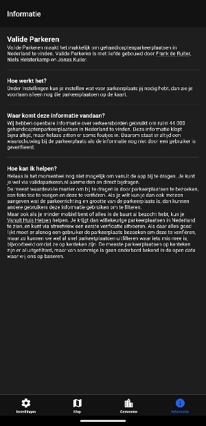 Valide Parkeren Screenshot 3