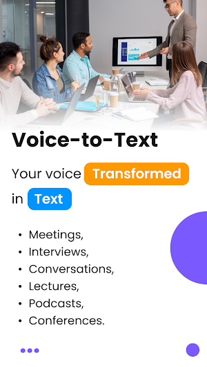 AI Speech to text: Transcribe Screenshot 1
