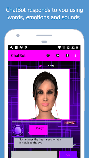 ChatBot Virtual Girl Simulator (Prank) Screenshot 0