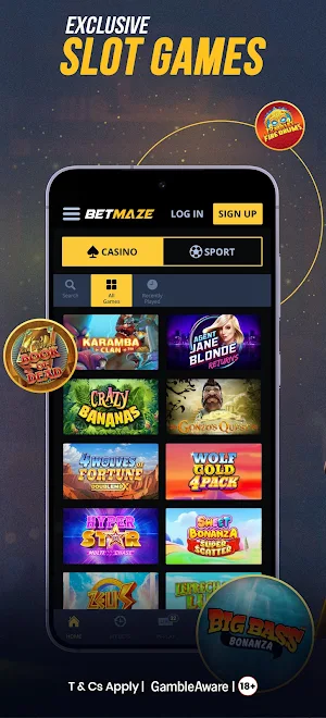 Betmaze: Betting & Live Casino Screenshot 2