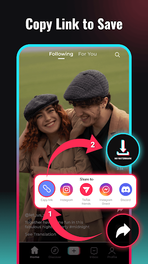 Tik Video Downloader Tok Saver Screenshot 1