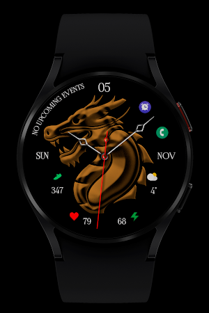Dragon Watch Face Wear OS Screenshot 2