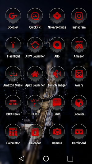 Daf Transparency Red Icon Pack Screenshot 1