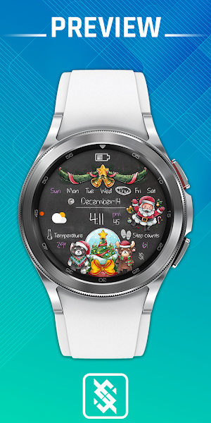 BFF39-Christmas Animal, Santa Screenshot 0