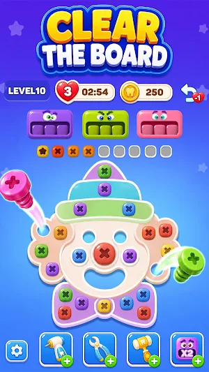 Monster Screw: Tooth Fix Sort Screenshot 1