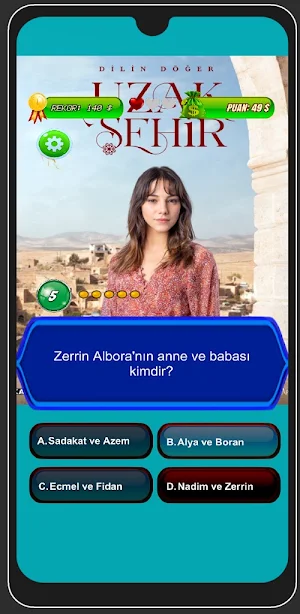 Uzak Şehir - Bilgi Yarışması Screenshot 2