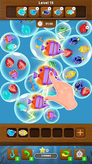 Fish Sort: Triple Match Puzzle Screenshot 0