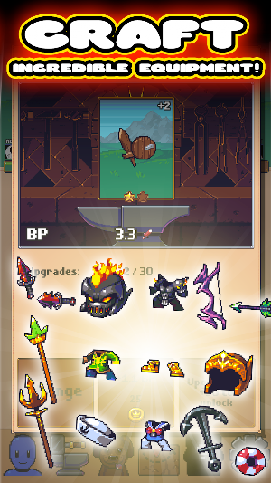 Idle Grindia: Dungeon Quest Screenshot 2