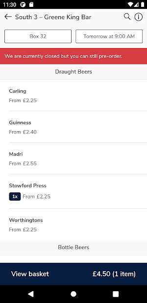 Worcester Warriors Screenshot 1