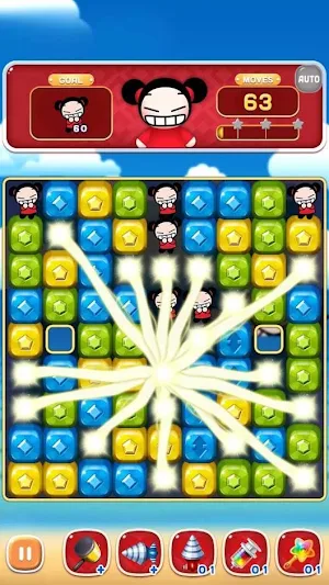Jewelry Blast : Pucca Screenshot 3