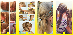Young girls hairstyles Screenshot 2