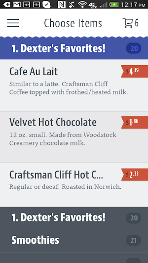 Dexter's Smoothie Coffee Vault Screenshot 1