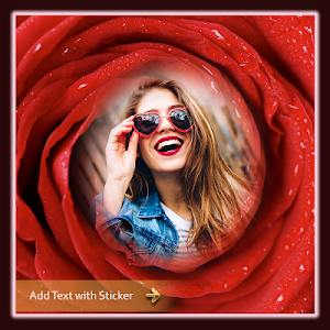 Rose Photo Frame Editor Screenshot 2