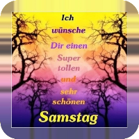 Einen schönen Samstag