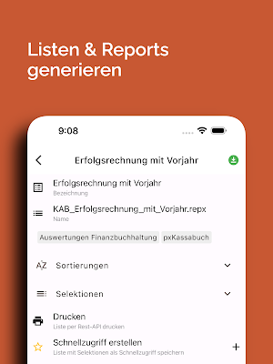 pfx Liste für Proffix Px5 Screenshot 2