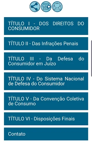 Código de Defesa do Consumidor Screenshot 1
