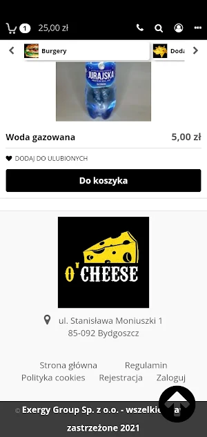 O'Cheese Bydgoszcz Screenshot 1