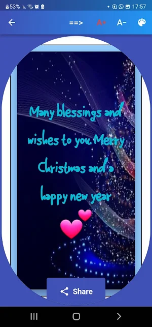 Merry christmas happy new year Screenshot 2