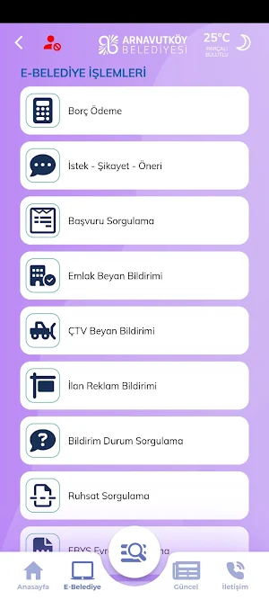 Arnavutköy Belediyesi Screenshot 2