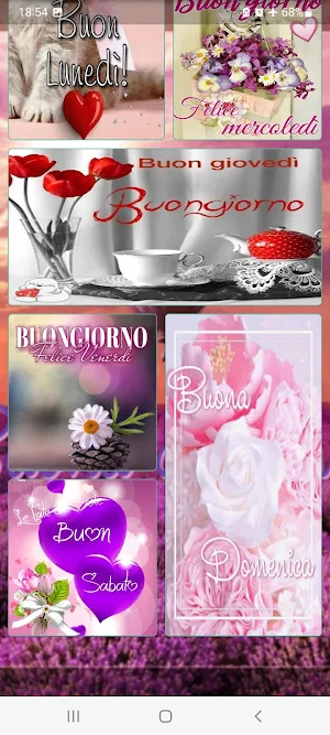 Immagini Giorni Settimana Screenshot 1