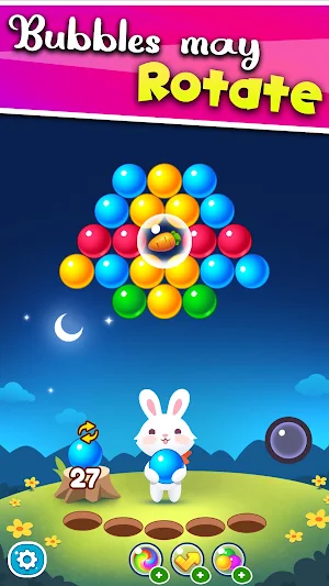 Bubble Shooter POP: Bunny Saga Screenshot 1