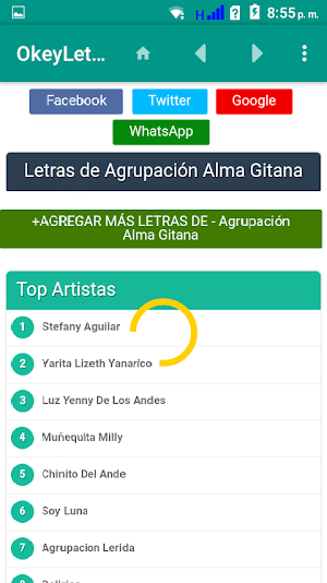 Okey Letras Screenshot 1