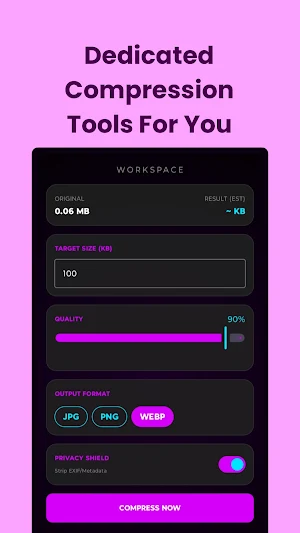 Image Compressor Hub Screenshot 3