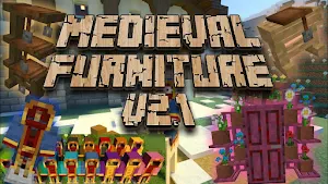 Medieval Furniture Mod MCPE Screenshot 0