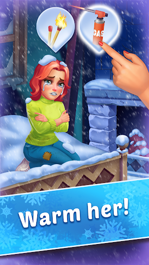 Coldscapes: My Match-3 Family Screenshot 0