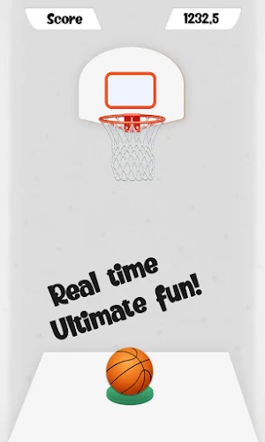 2D Basket Ball - Bouncy Basketball Screenshot 1
