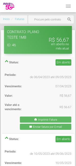 NOVA ERA FIBRA Screenshot 3
