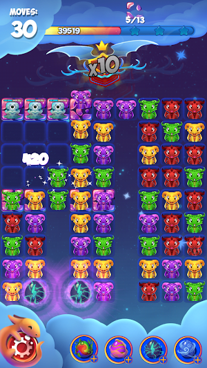 Sky Dragon Stars: Magic Match Screenshot 1