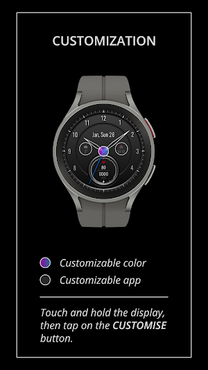 DADAM66 Analog Watch Face Screenshot 2