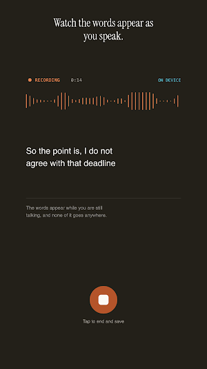 Aspenote Offline Voice to Text Screenshot 3