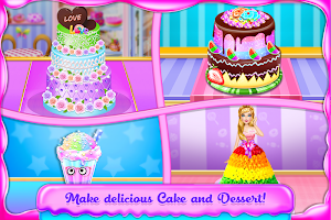 Christmas Doll Cooking Cakes & Desserts- Bakery 🎂 Screenshot 2