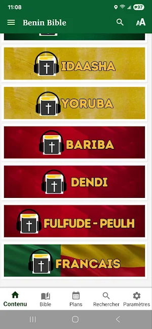 Benin Bible Screenshot 2