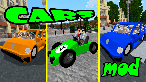 Car Pixel games mod Minecraft Screenshot 0