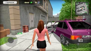 Lada 2109 Russian Car Driver Screenshot 0